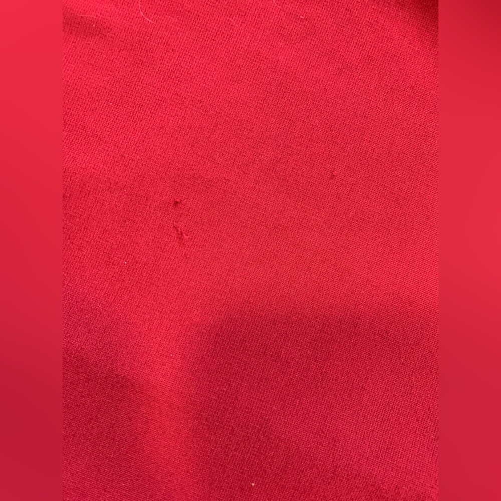 Red Deep Bust Line Dress Women’s S - Picture 4 of 7